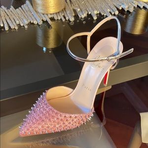 Christian Louboutin shoes . New with tags .